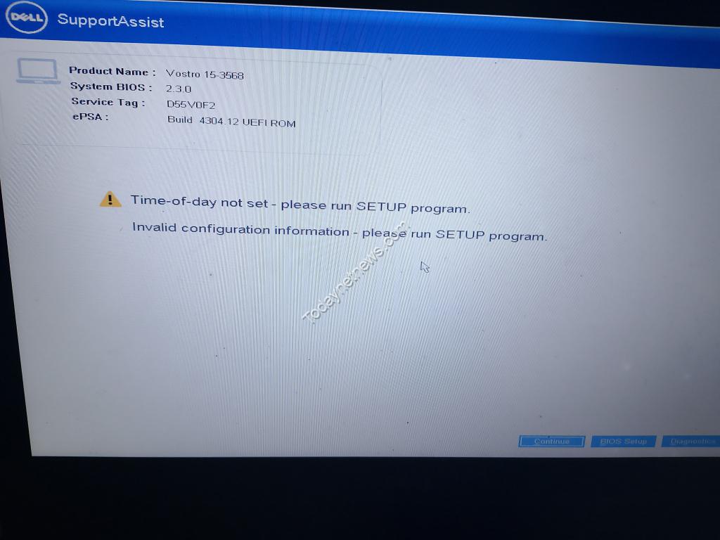 Dell laptop error Time-of-day not set - please run SETUP program.jpg